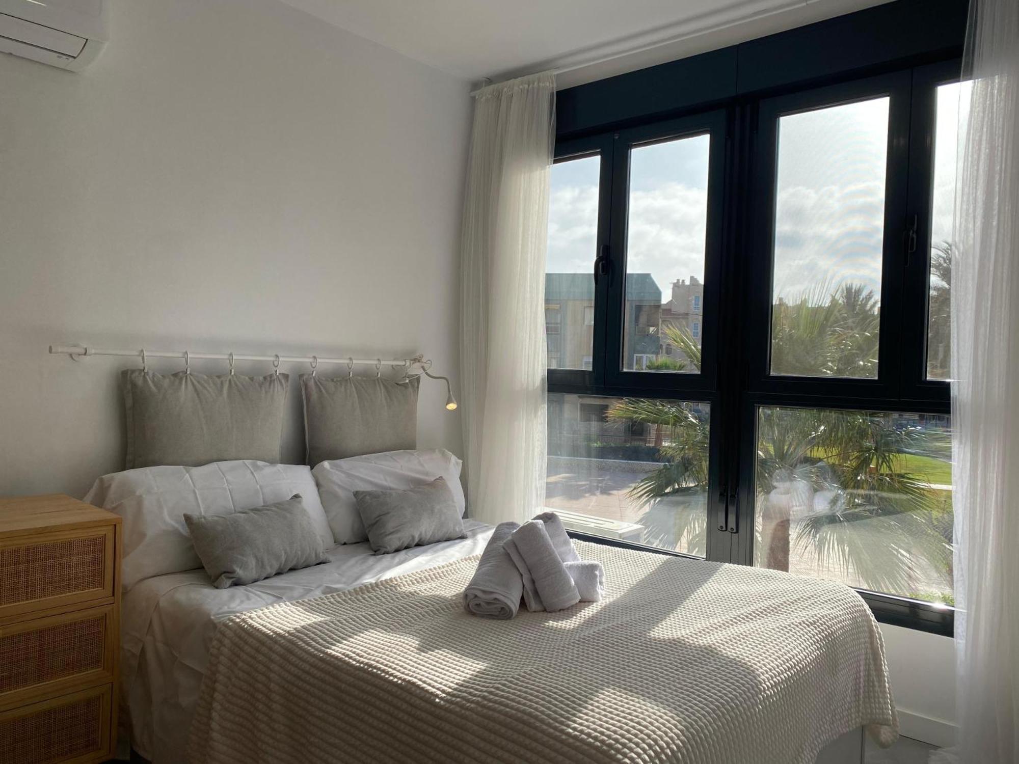 Appartamento Loft primera línea playa, Cabo de Gata, Wifi Retamar  Esterno foto